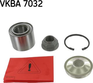 SKF VKBA 7032 - Kerékcsapágy készlet parts5.com