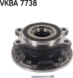 SKF VKBA 7738 - Komplet ležaja točka parts5.com