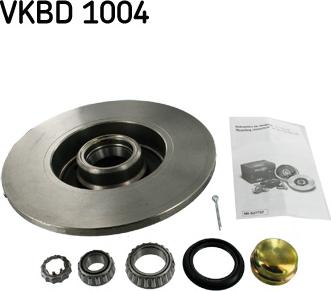 SKF VKBD 1004 - Disco de freno parts5.com