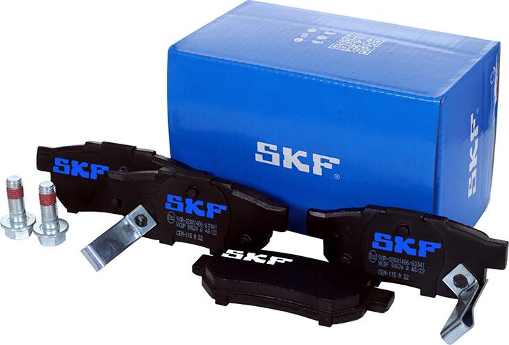 SKF VKBP 90624 A - Fékbetétkészlet, tárcsafék parts5.com