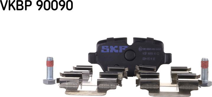 SKF VKBP 90090 - Juego de pastillas de freno parts5.com