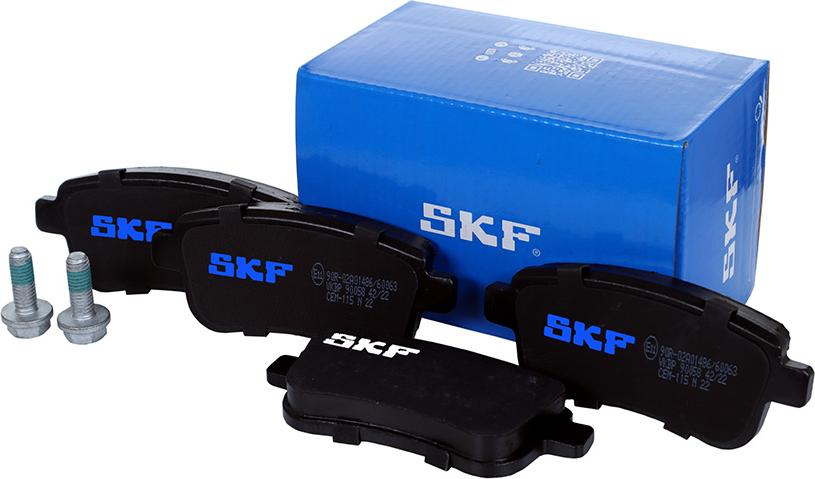 SKF VKBP 90058 - Σετ τακάκια, δισκόφρενα parts5.com