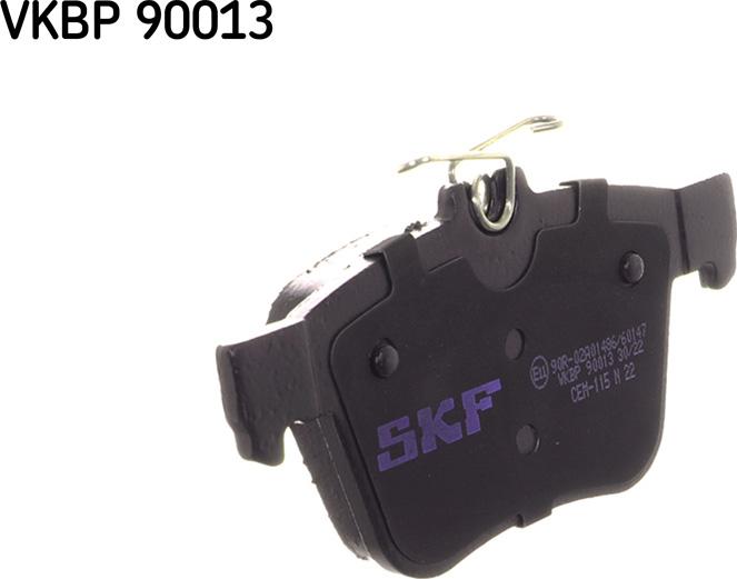 SKF VKBP 90013 - Brake Pad Set, disc brake parts5.com