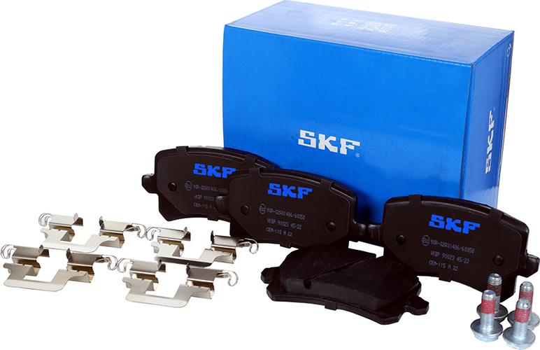 SKF VKBP 90023 - Brake Pad Set, disc brake parts5.com