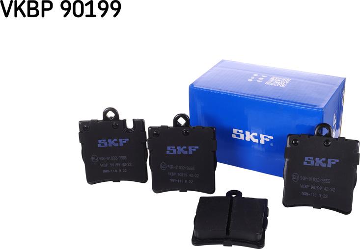 SKF VKBP 90199 - Brake Pad Set, disc brake parts5.com