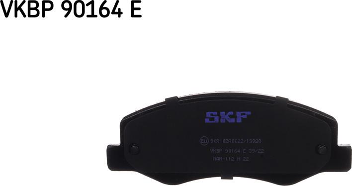 SKF VKBP 90164 E - Jarrupala, levyjarru parts5.com