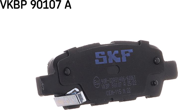 SKF VKBP 90107 A - Fékbetétkészlet, tárcsafék parts5.com