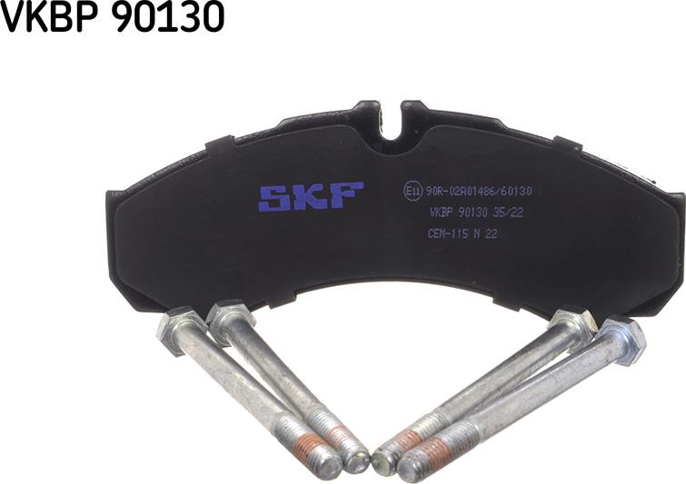 SKF VKBP 90130 - Set placute frana,frana disc parts5.com