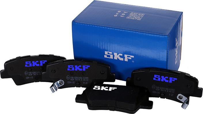 SKF VKBP 90174 A - Juego de pastillas de freno parts5.com