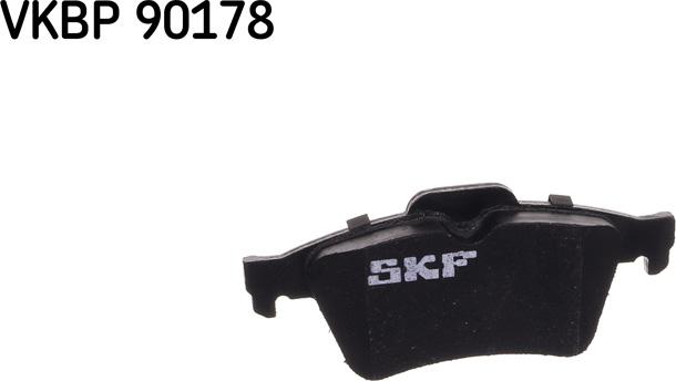 SKF VKBP 90178 - Тормозные колодки, дисковые, комплект parts5.com