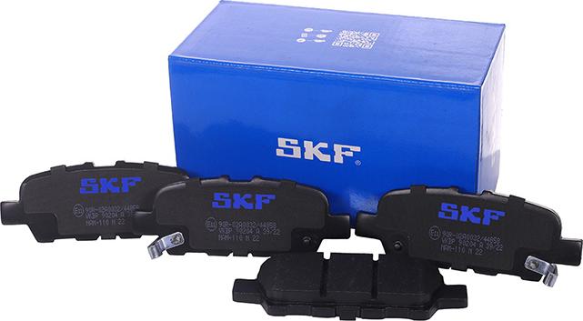 SKF VKBP 90204 A - Bremsbelagsatz, Scheibenbremse parts5.com