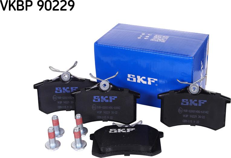 SKF VKBP 90229 - Juego de pastillas de freno parts5.com