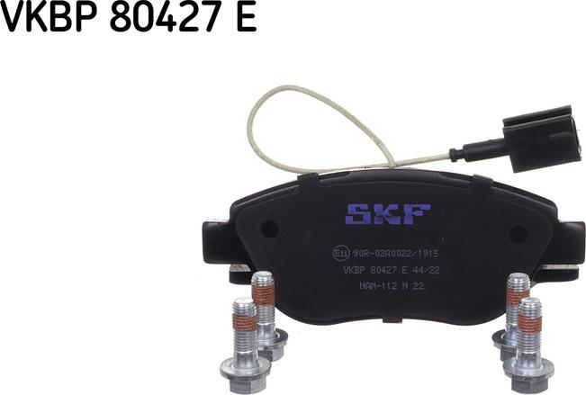 SKF VKBP 80427 E - Komplet kočnih obloga, disk kočnica parts5.com