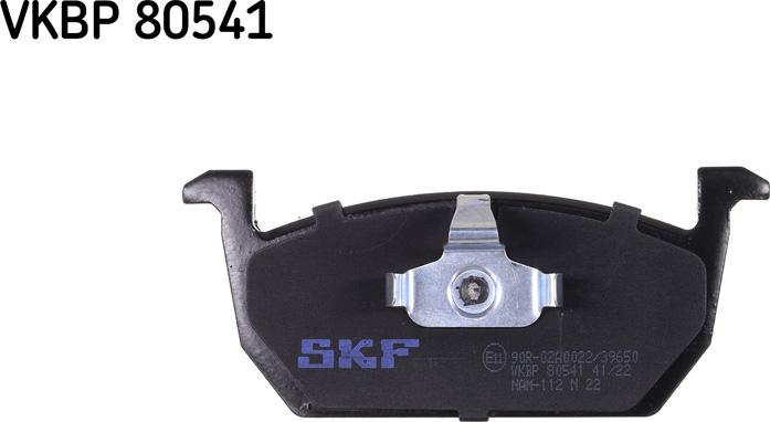 SKF VKBP 80541 - Komplet pločica, disk-kočnica parts5.com