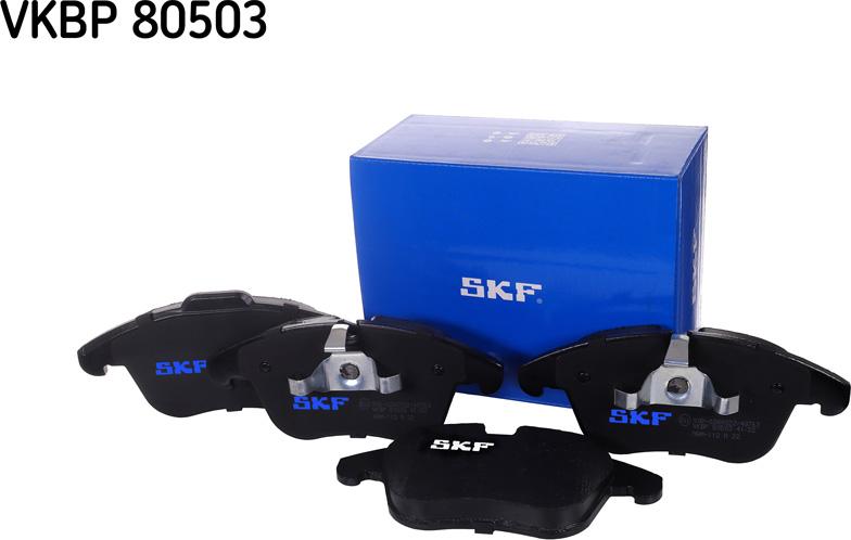 SKF VKBP 80503 - Kit de plaquettes de frein, frein à disque parts5.com