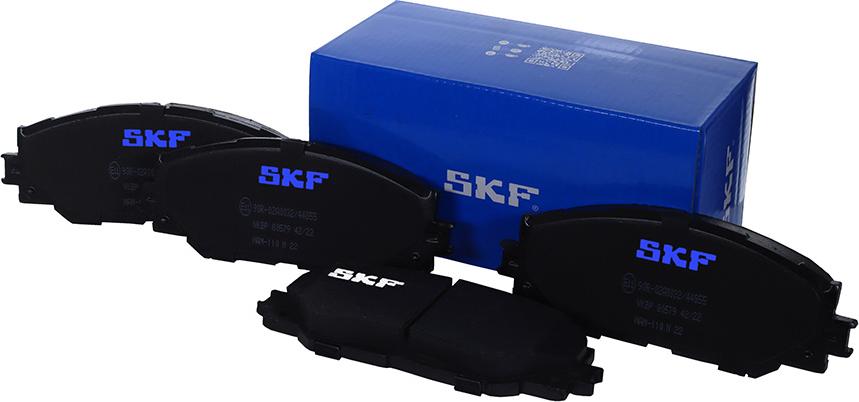 SKF VKBP 80579 - Kit de plaquettes de frein, frein à disque parts5.com