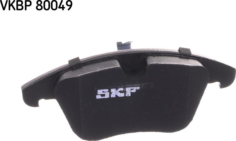 SKF VKBP 80049 - Kit de plaquettes de frein, frein à disque parts5.com