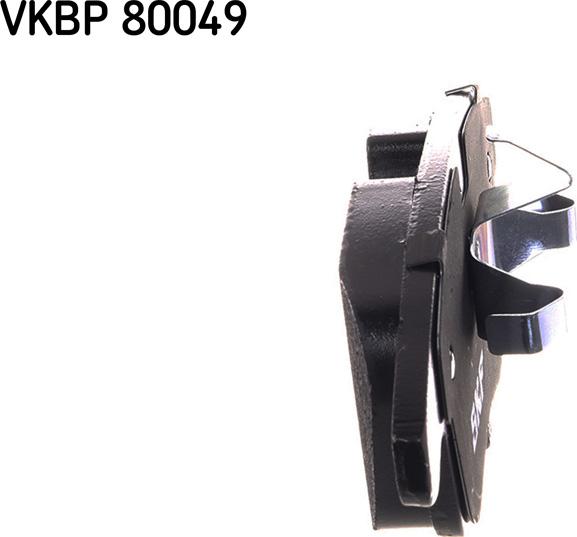 SKF VKBP 80049 - Fékbetétkészlet, tárcsafék parts5.com