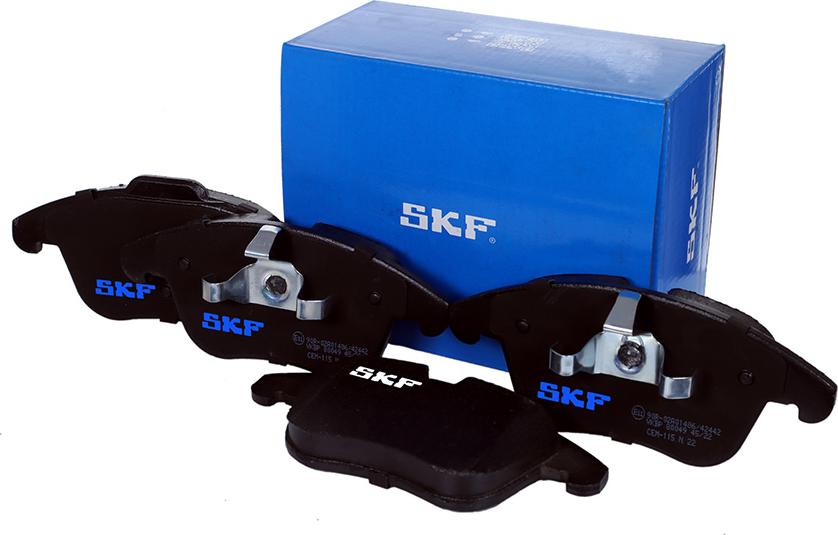 SKF VKBP 80049 - Kit de plaquettes de frein, frein à disque parts5.com