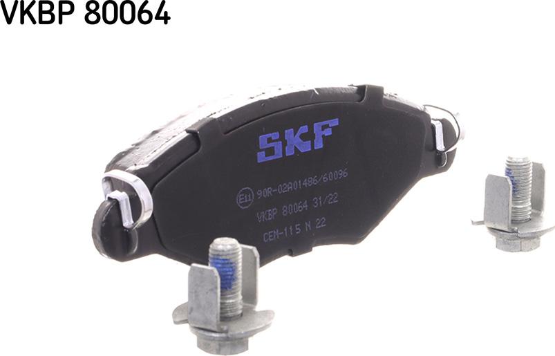 SKF VKBP 80064 - Juego de pastillas de freno parts5.com