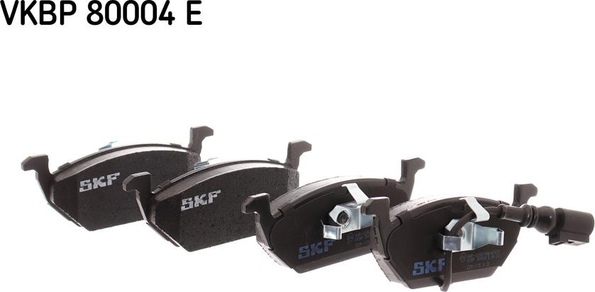 SKF VKBP 80004 E - Sada brzdových platničiek kotúčovej brzdy parts5.com