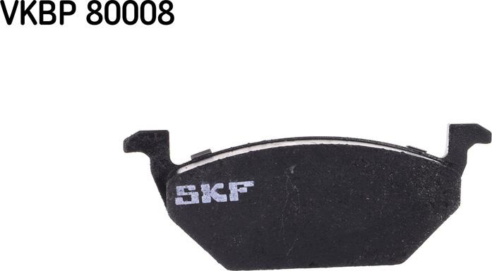 SKF VKBP 80008 - Bremsbelagsatz, Scheibenbremse parts5.com