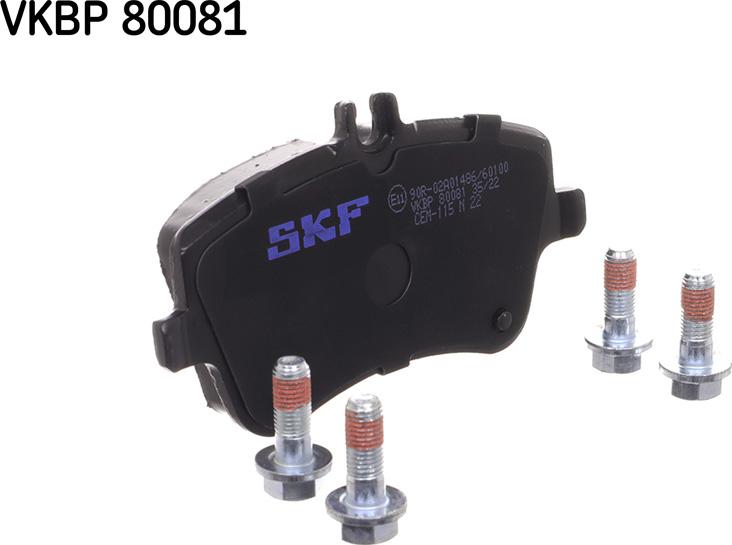 SKF VKBP 80081 - Brake Pad Set, disc brake parts5.com