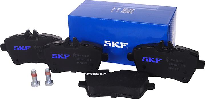 SKF VKBP 80323 - Sada brzdových platničiek kotúčovej brzdy parts5.com