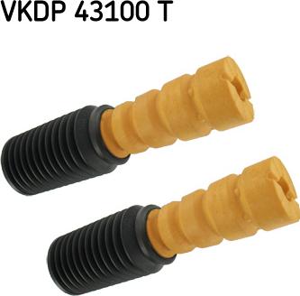 SKF VKDP 43100 T - Juego de guardapolvos, amortiguador parts5.com