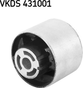 SKF VKDS 431001 - Сайлентблок, рычаг подвески колеса parts5.com