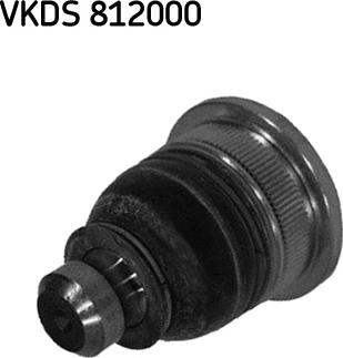 SKF VKDS 812000 - Шаровая опора, несущий / направляющий шарнир parts5.com