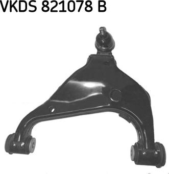 SKF VKDS 821078 B - Rameno zavesenia kolies parts5.com