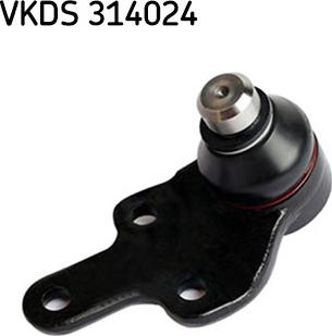 SKF VKDS 314024 - Шаровая опора, несущий / направляющий шарнир parts5.com