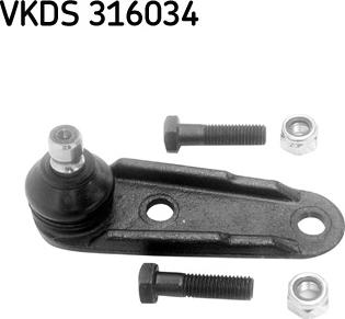 SKF VKDS 316034 - Podpora / Kloub parts5.com