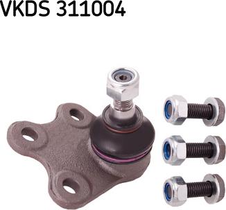 SKF VKDS 311004 - Шарнири parts5.com