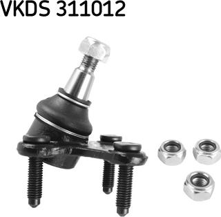 SKF VKDS 311012 - Nosivi / vodeći zglob parts5.com