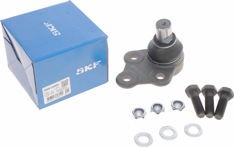 SKF VKDS 318006 - Шаровая опора, несущий / направляющий шарнир parts5.com