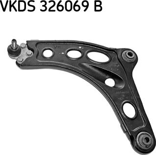 SKF VKDS 326069 B - Носач, окачване на колелата parts5.com