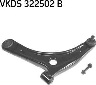 SKF VKDS 322502 B - Barra oscilante, suspensión de ruedas parts5.com