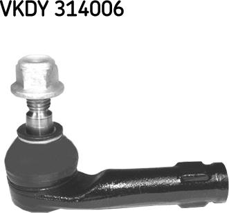 SKF VKDY 314006 - Końcówka drążka kierowniczego poprzecznego parts5.com