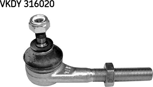 SKF VKDY 316020 - Raidetangon pää parts5.com