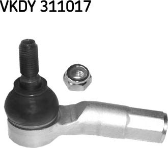 SKF VKDY 311017 - Końcówka drążka kierowniczego poprzecznego parts5.com