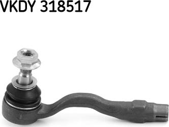 SKF VKDY 318517 - Hlava / čap spojovacej tyče riadenia parts5.com