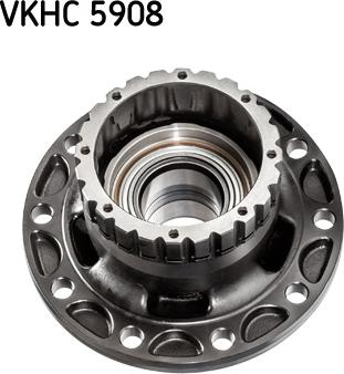 SKF VKHC 5908 - Glavčina kotača parts5.com