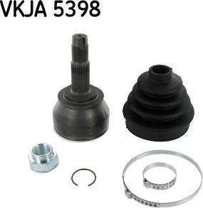 SKF VKJA 5398 - Jeu de joints, arbre de transmission parts5.com