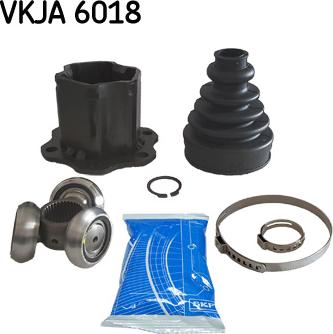 SKF VKJA 6018 - Nivelsarja, vetoakseli parts5.com