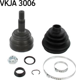 SKF VKJA 3006 - Zestaw przegubu, wał napędowy parts5.com