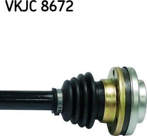 SKF VKJC 8672 - Planetara parts5.com