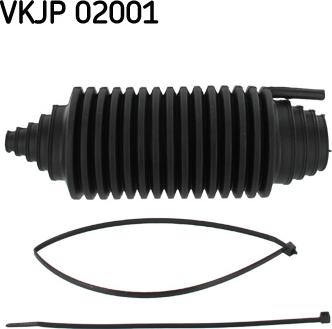 SKF VKJP 02001 - Juego de fuelles, dirección parts5.com