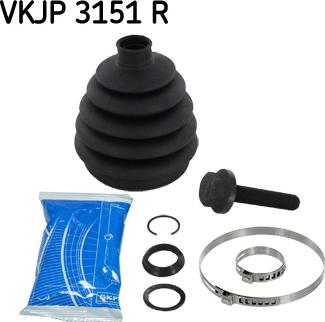 SKF VKJP 3151 R - Kaitsekumm, veovõll parts5.com